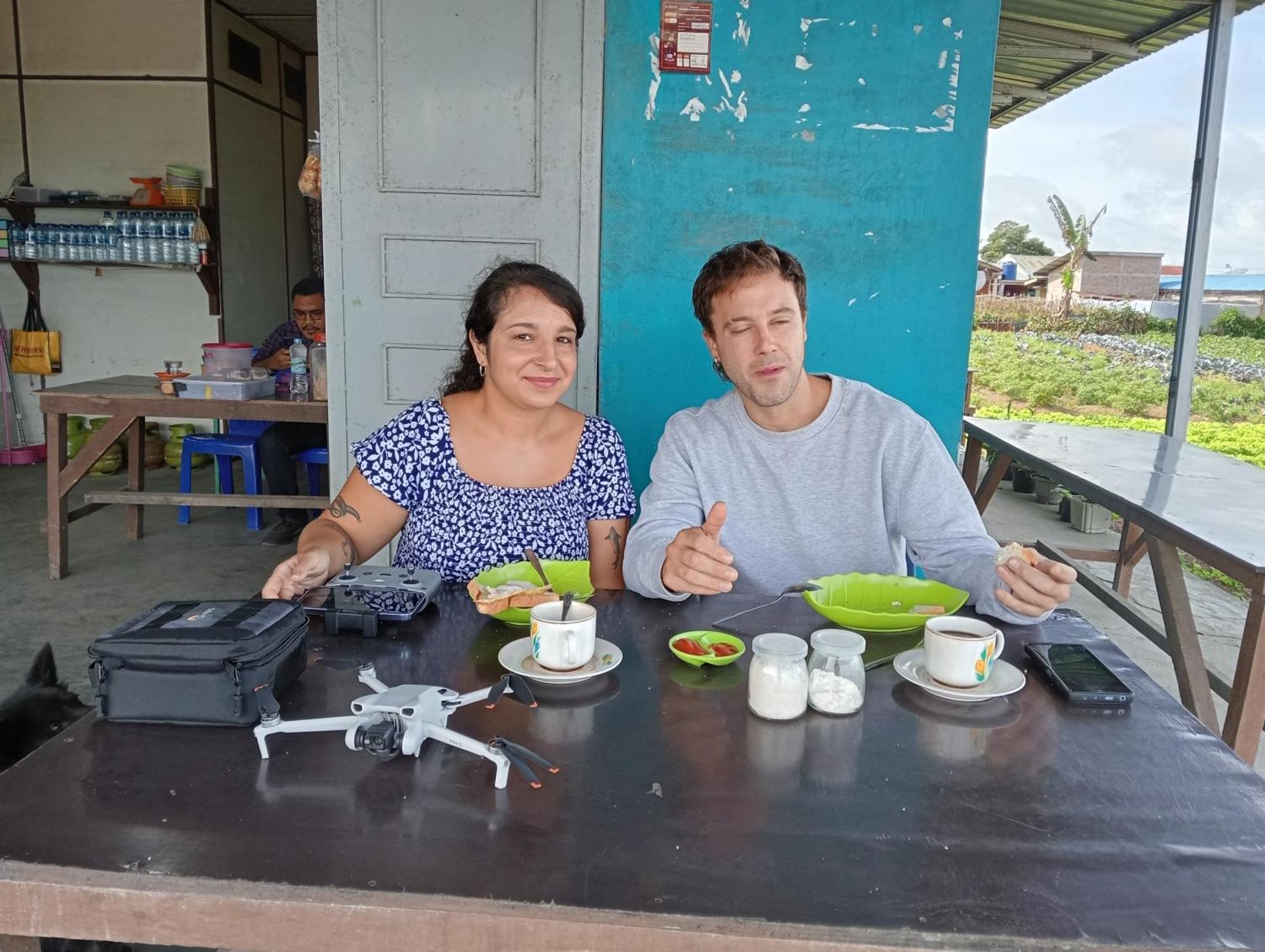 Vulkaan Homestay Berastagi Exterior foto